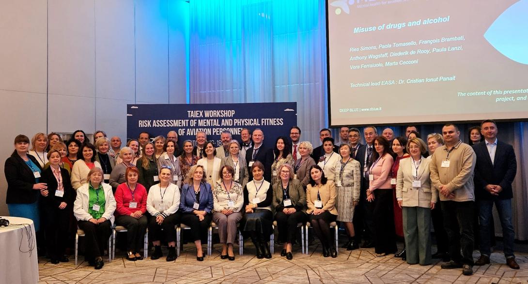 Seminar Internațional privind evaluarea riscurilor asociate sănătății mintale și fizice a personalului aeronautic